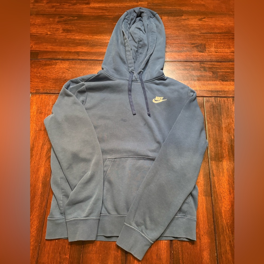 Nike Men's Small Blue Hoodie Sweater